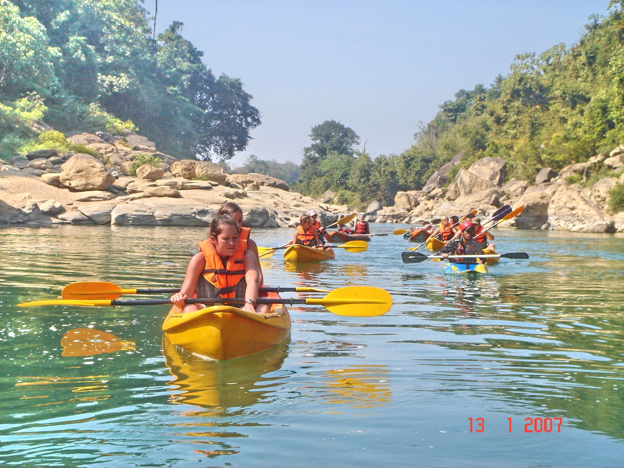 Laos Trekking & Kayaking Activities
